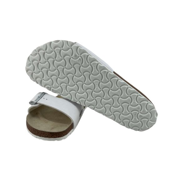 Birkenstock | Men's Madrid BS Sandals | White | Various Sizes - Picture 5 of 7